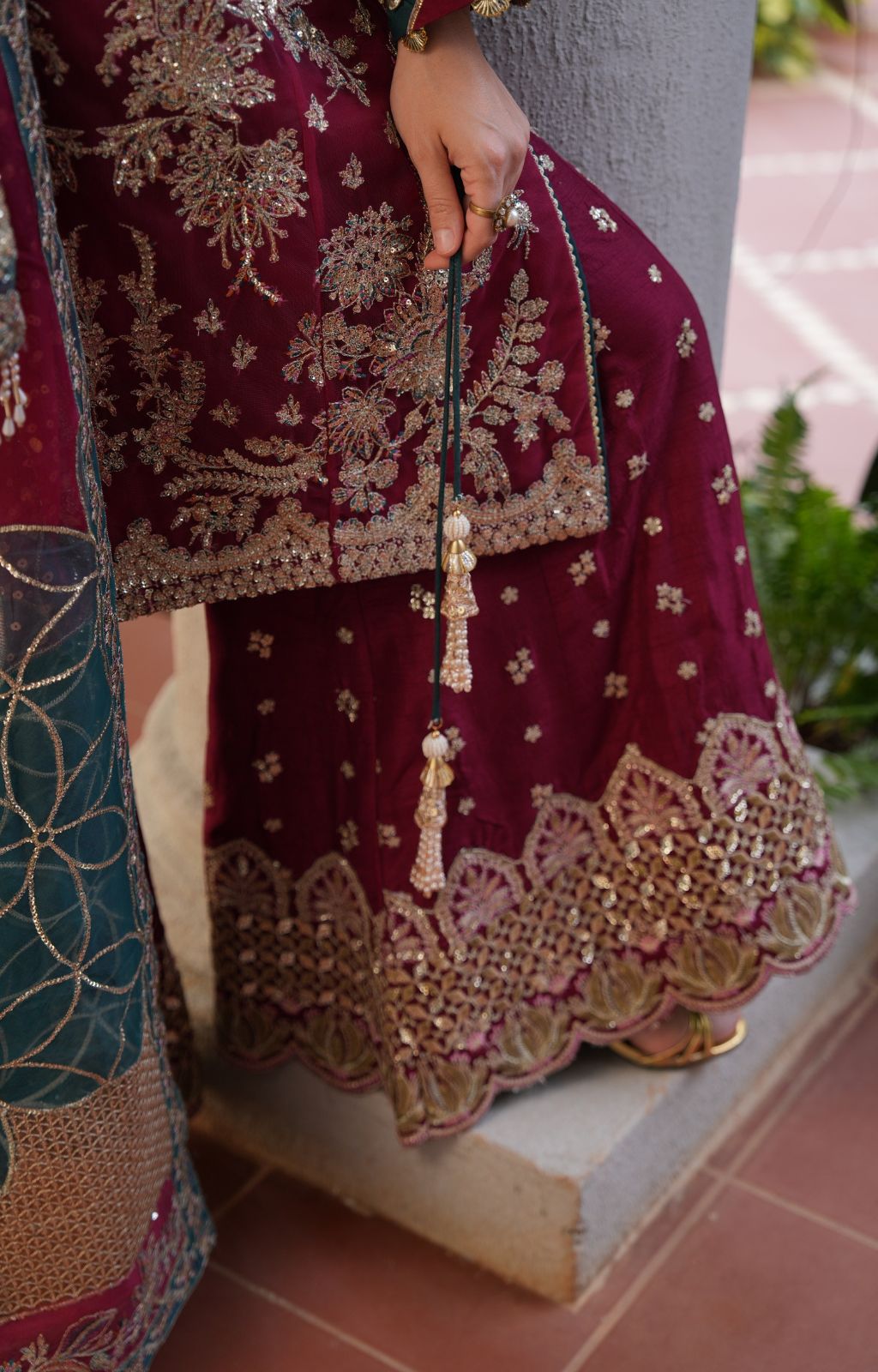 Inayat | Festive Formals | ORIANA - Pakistani Designer Dress - by Inayat - Type : Ladies Clothes - 100% Original at Saira Sultan
