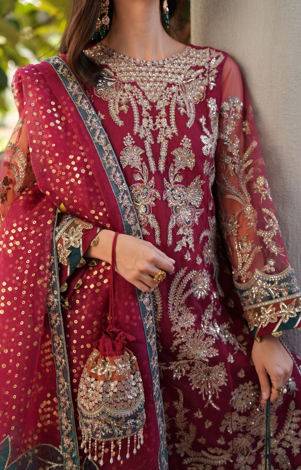Inayat | Festive Formals | ORIANA - Pakistani Designer Dress - by Inayat - Type : Ladies Clothes - 100% Original at Saira Sultan