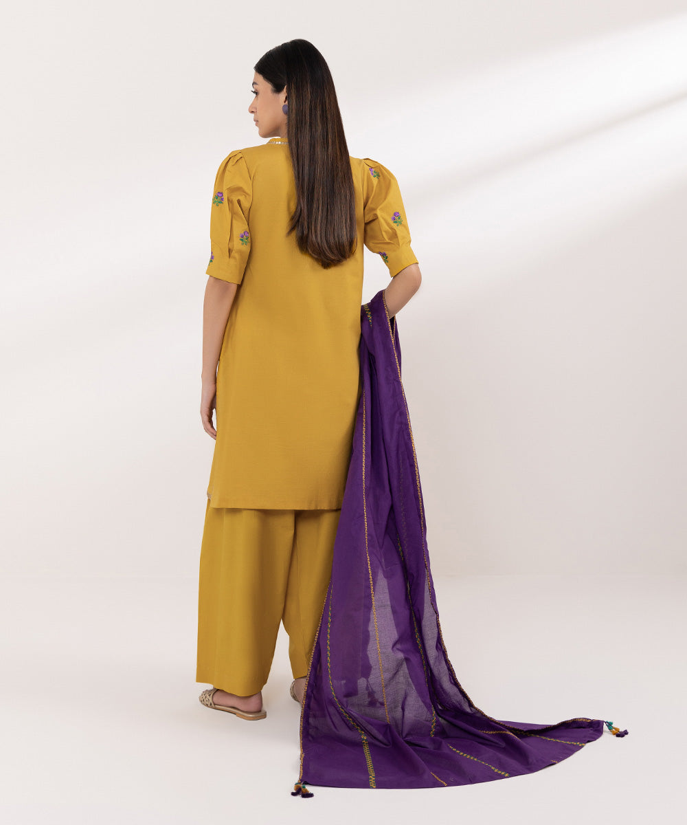 Sapphire | Intermix 2024 | Cambric Suit S-02 - Pakistani Designer Dress - by Sapphire | Type: Casuals - 100% Original at Saira Sultan