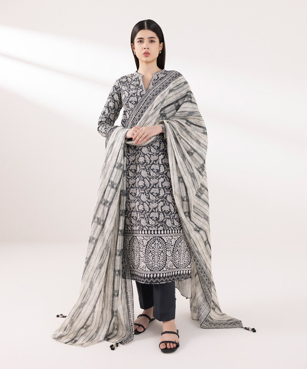Sapphire | Intermix 2024 | Cambric Suit S-37 - Pakistani Designer Dress - by Sapphire | Type: Casuals - 100% Original at Saira Sultan