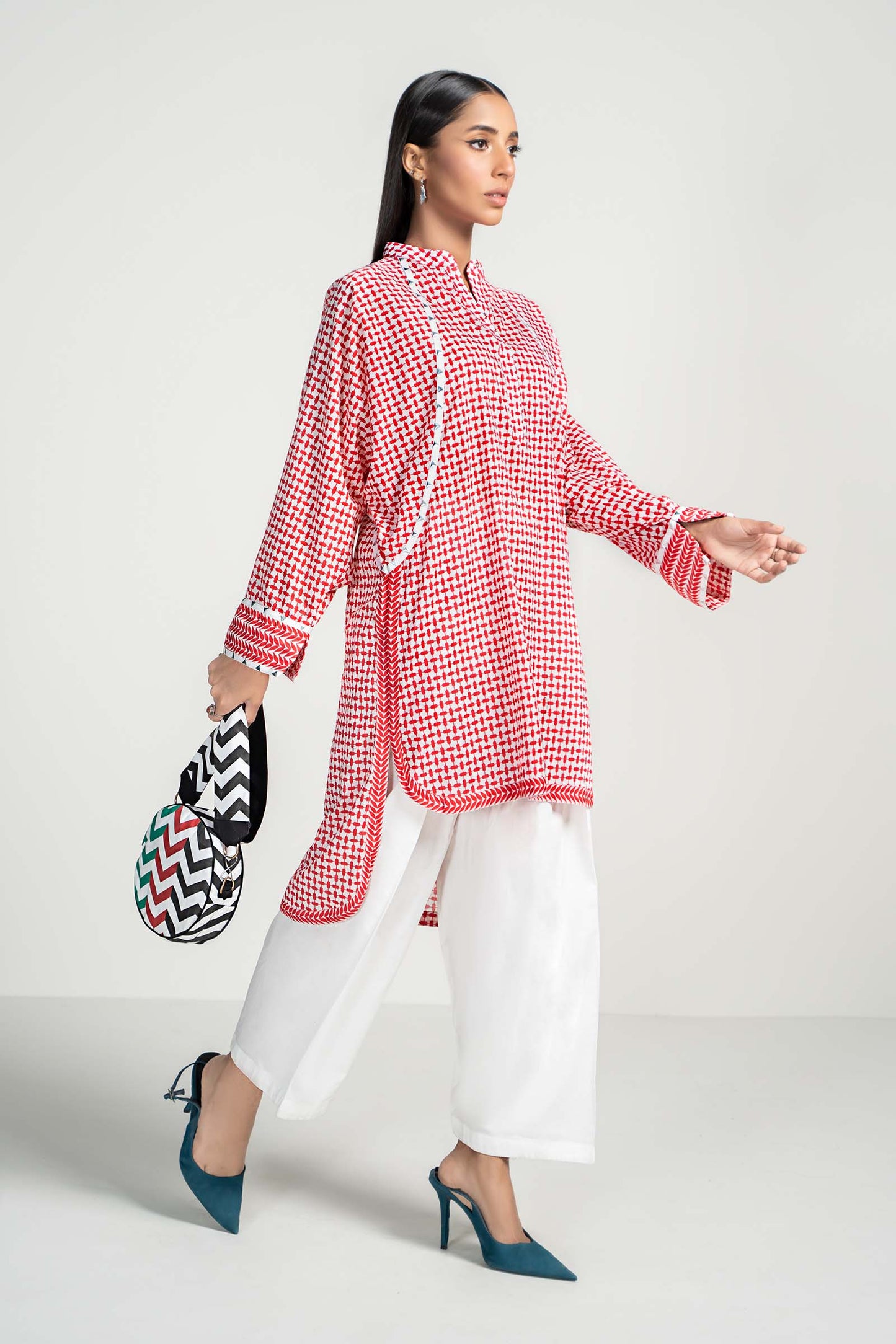 Maira B | Ready to Wear | PS-PF24-05 L Red