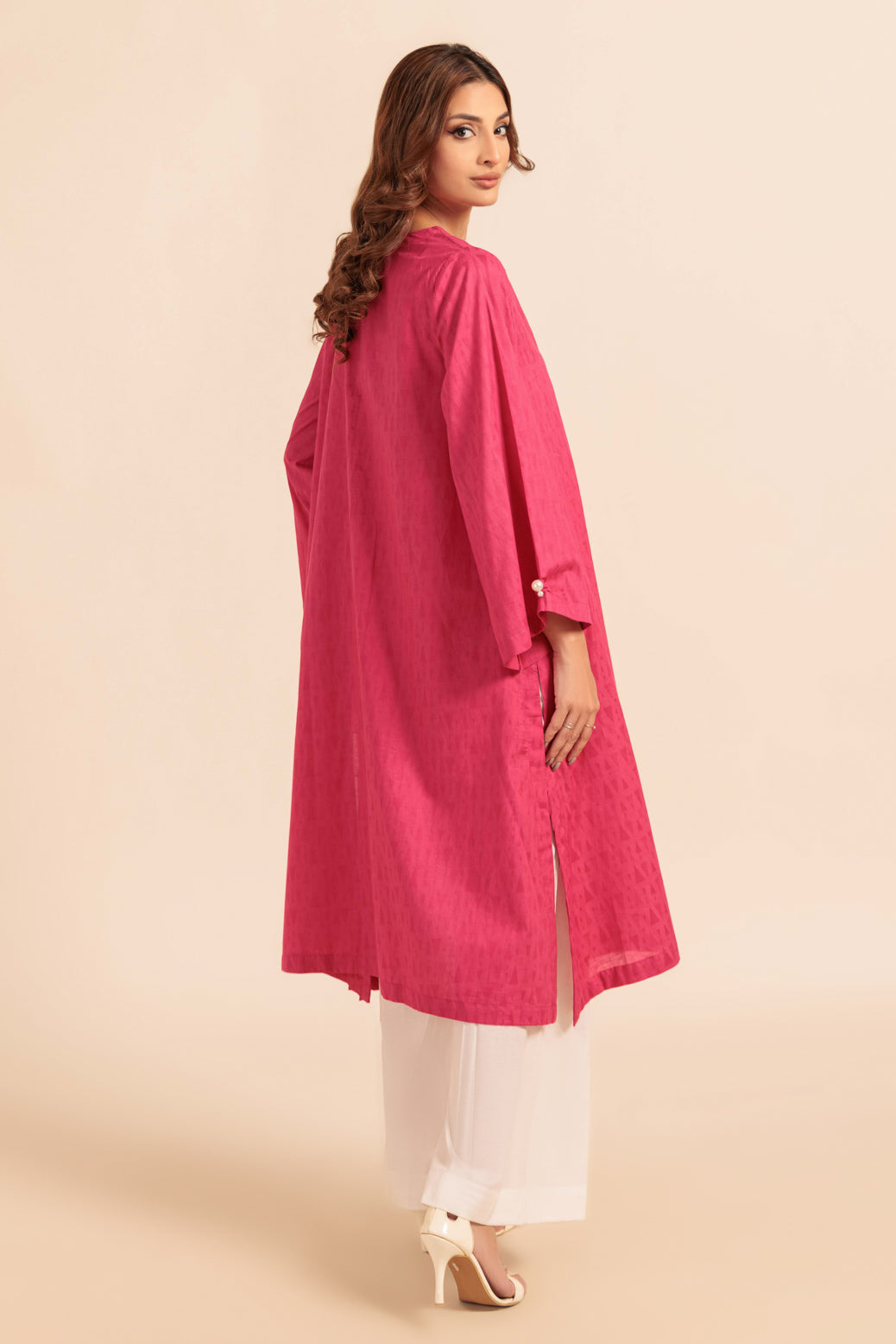 Bonanza Satrangi | Pink Jacquard 1 Piece (PWS1241P07) 16 Pink