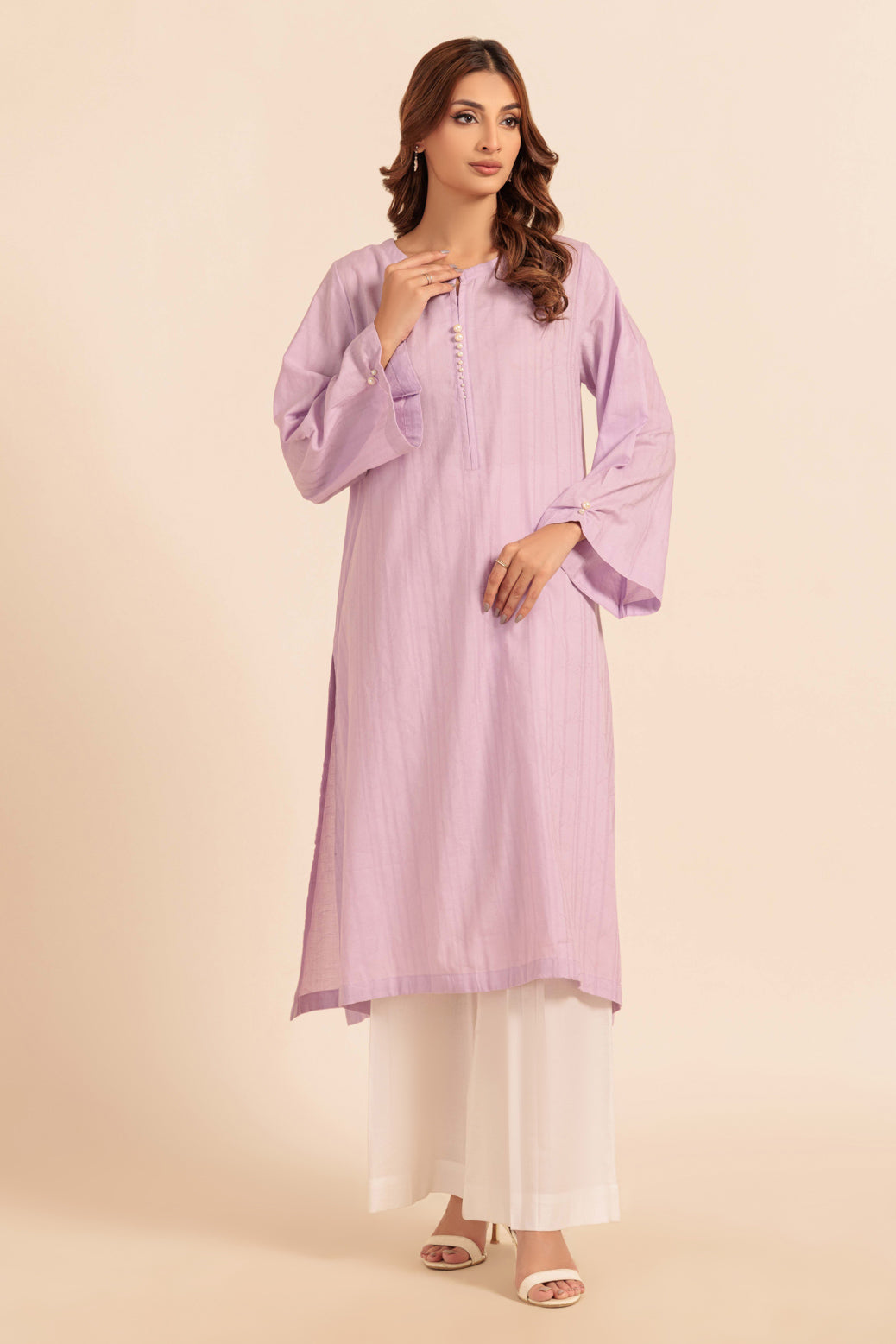 Bonanza Satrangi | Purple Jacquard 1 Piece (PWS1241P08) 8 Purple