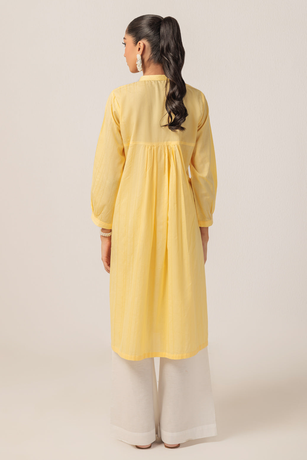 Bonanza Satrangi | Yellow Jacquard 1 Piece (PWS1241P11) 12 Yellow