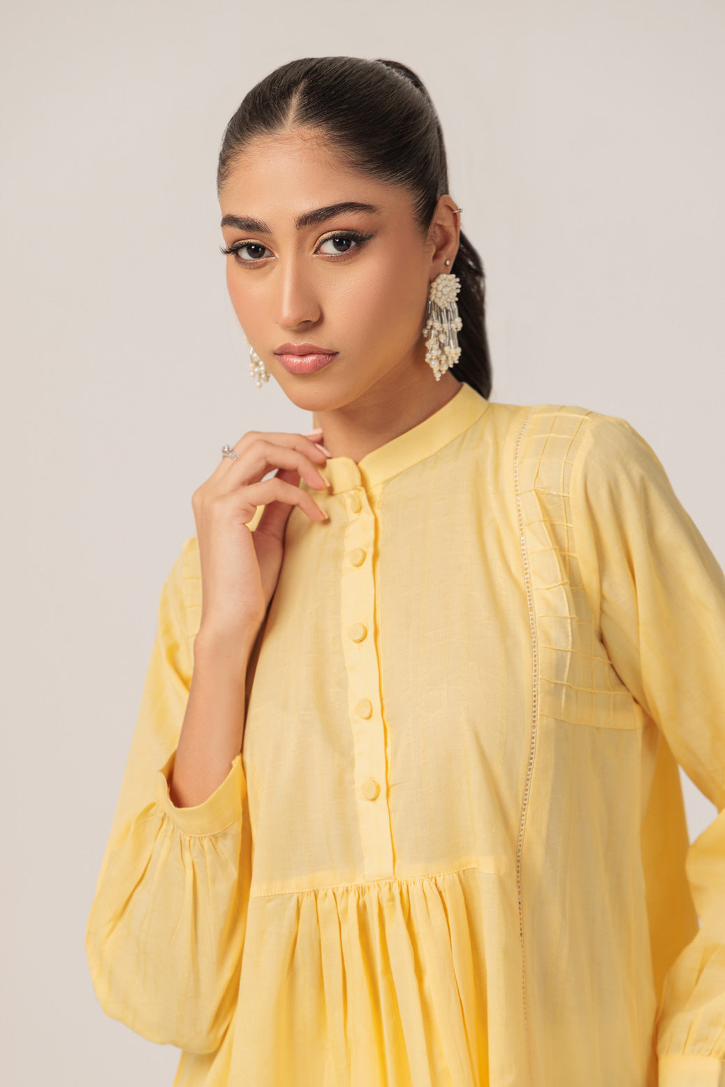Bonanza Satrangi | Yellow Jacquard 1 Piece (PWS1241P11) 16 Yellow
