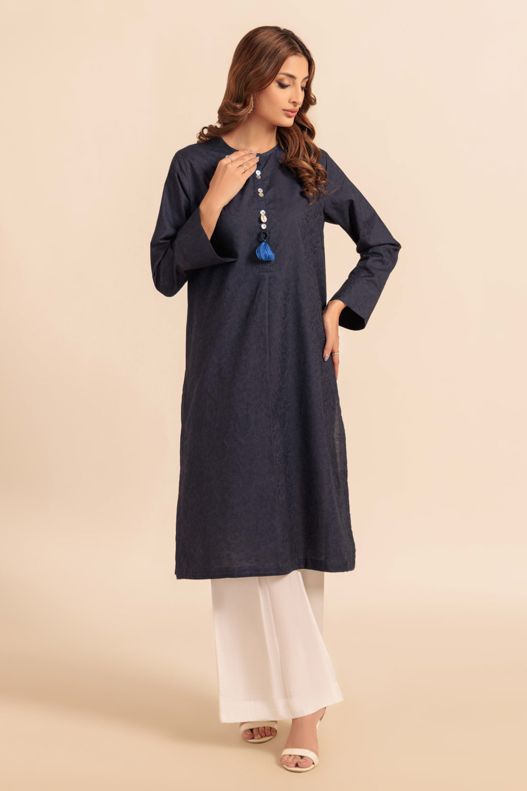 Bonanza Satrangi | Blue Jacquard 1 Piece (PWS1241P13) 8 Blue