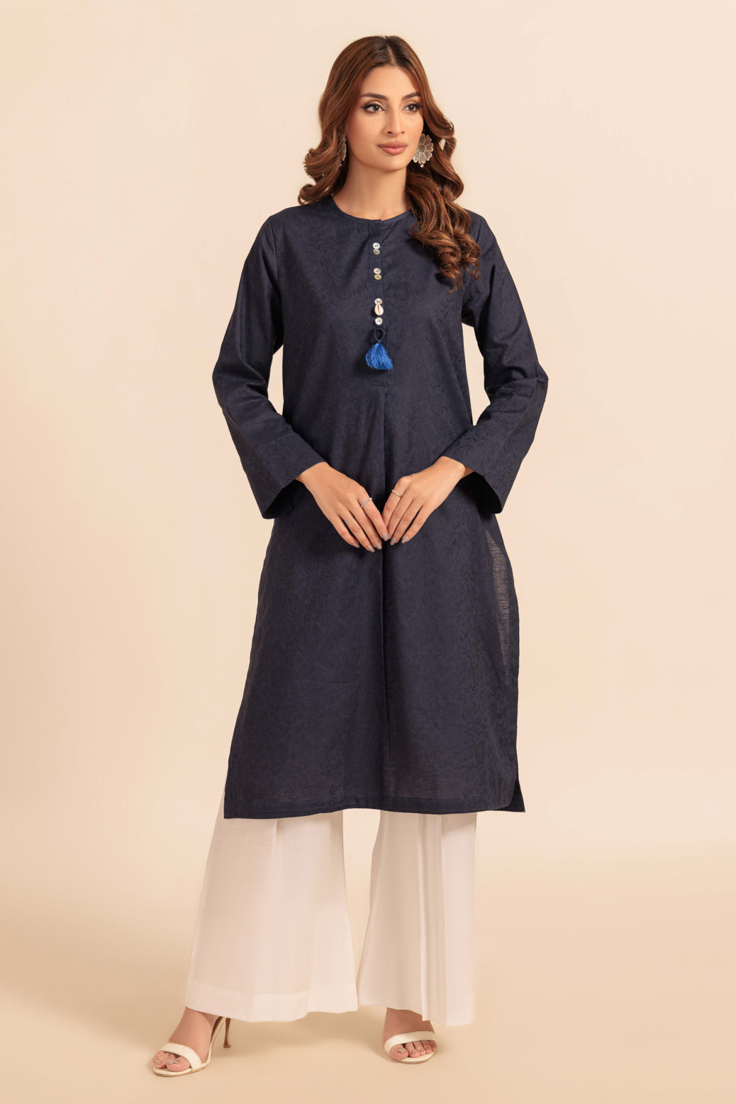 Bonanza Satrangi | Blue Jacquard 1 Piece (PWS1241P13) 10 Blue
