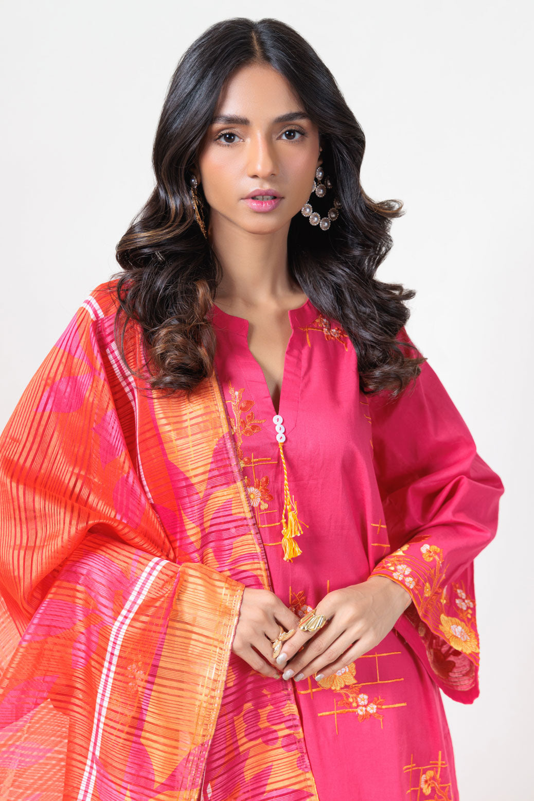 Bonanza Satrangi | Pink Cambric 3 Piece (PWS1243P03) 10 Pink