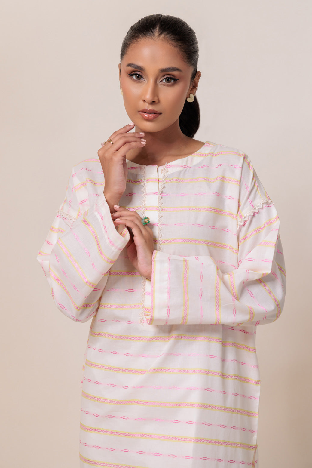 Bonanza Satrangi | O White Jacquard 1 Piece (PWS2241P01) 12 White