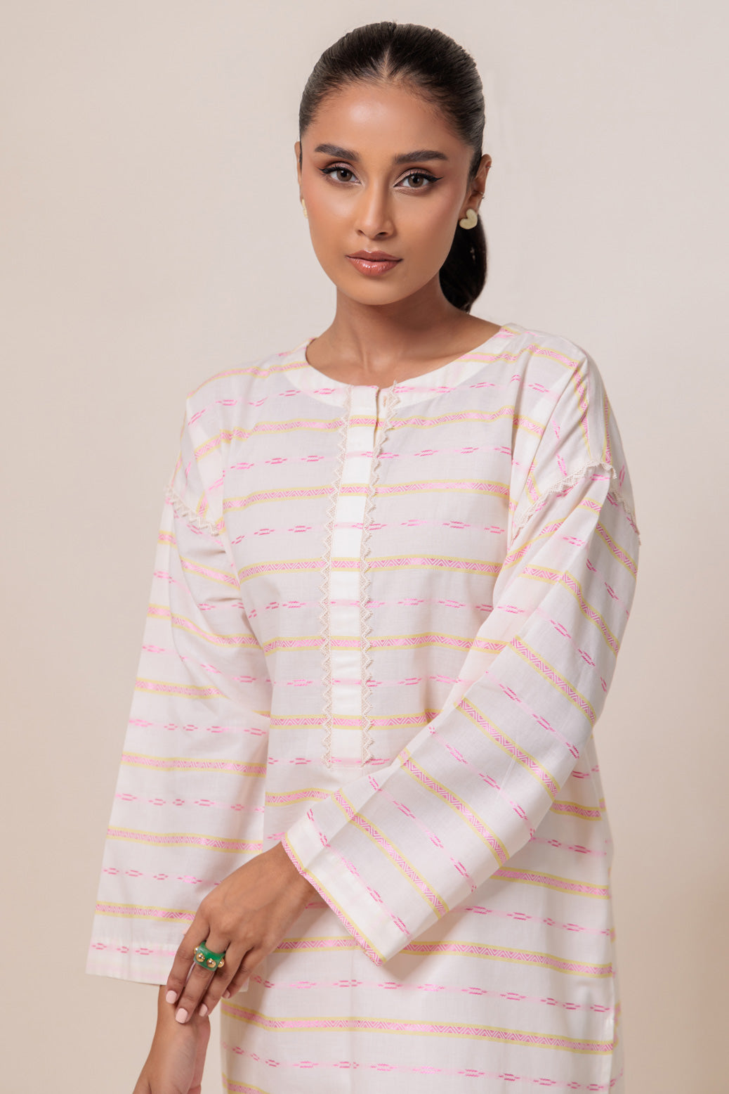 Bonanza Satrangi | O White Jacquard 1 Piece (PWS2241P01) 14 White