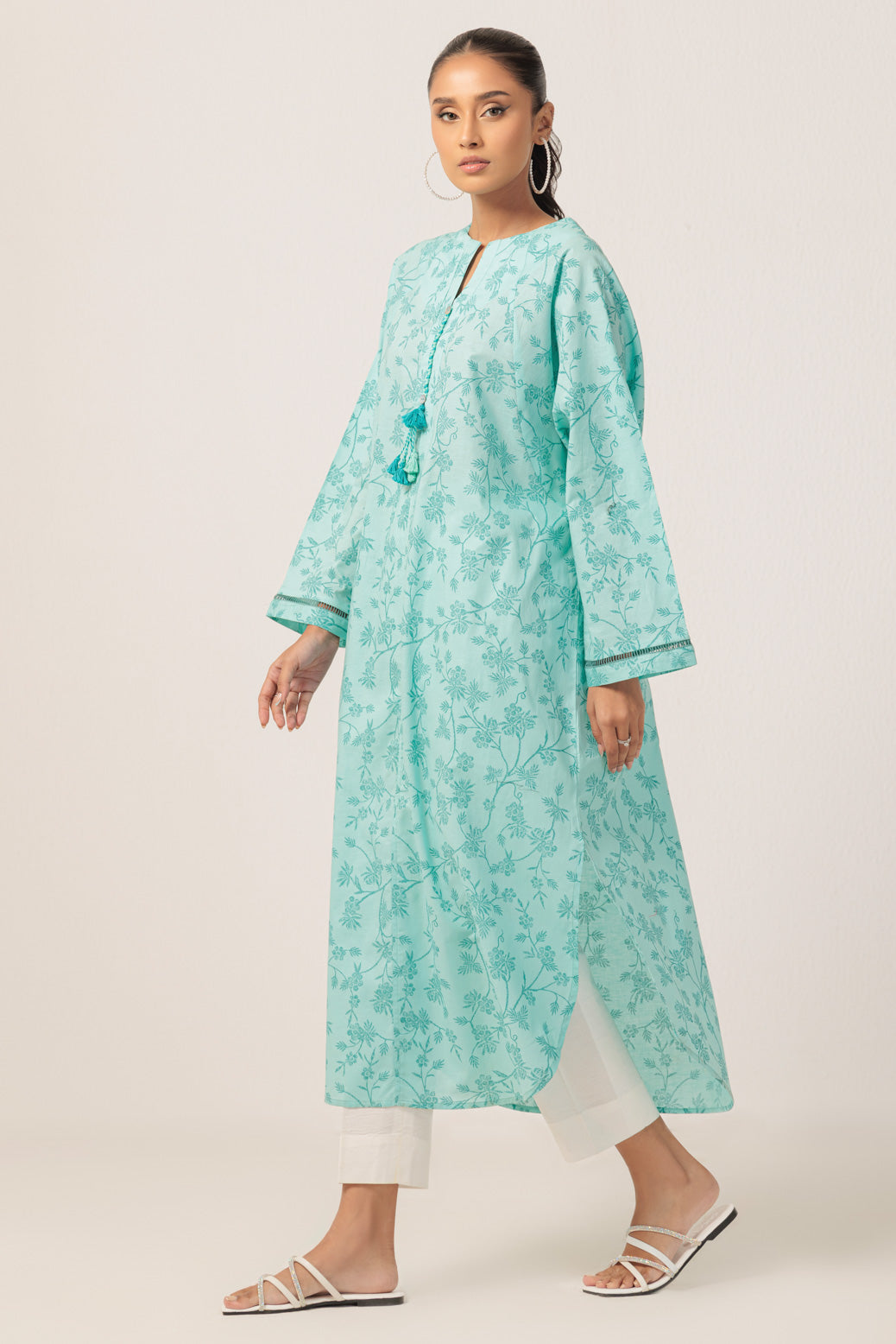 Bonanza Satrangi | Aqua Cambric 1 Piece (PWS6241P06) 10 Aqua