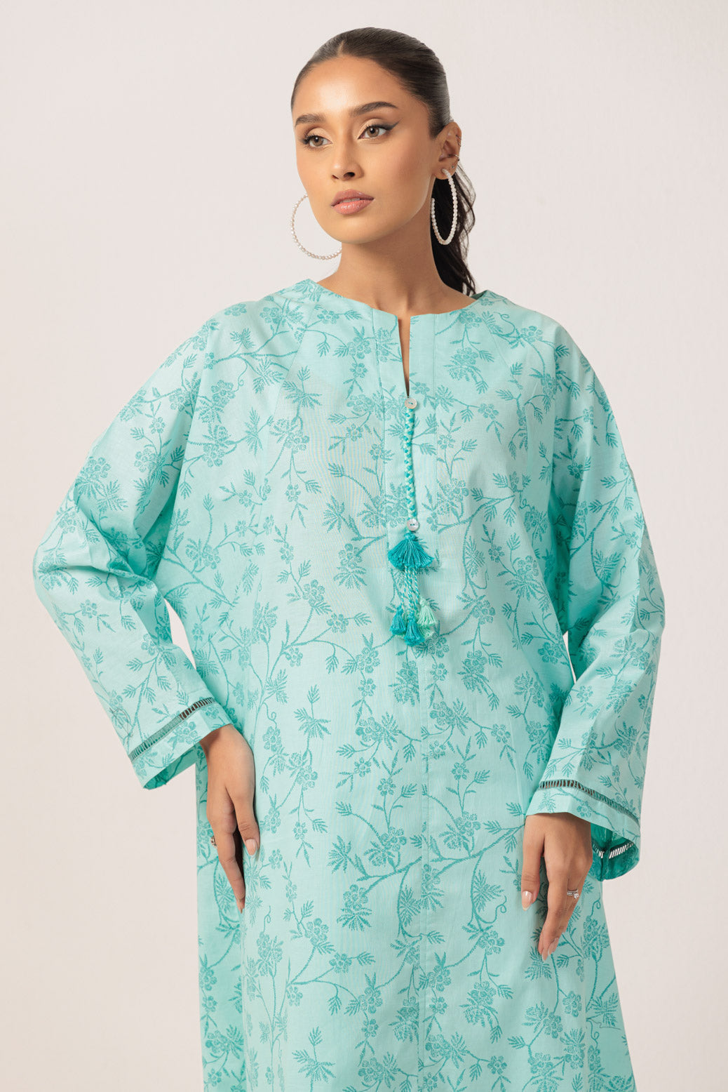 Bonanza Satrangi | Aqua Cambric 1 Piece (PWS6241P06) 12 Aqua