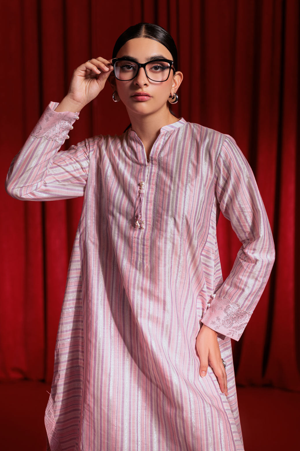 Bonanza Satrangi | Pink Jacquard 2 Piece (PWS6242P01) 10 Pink