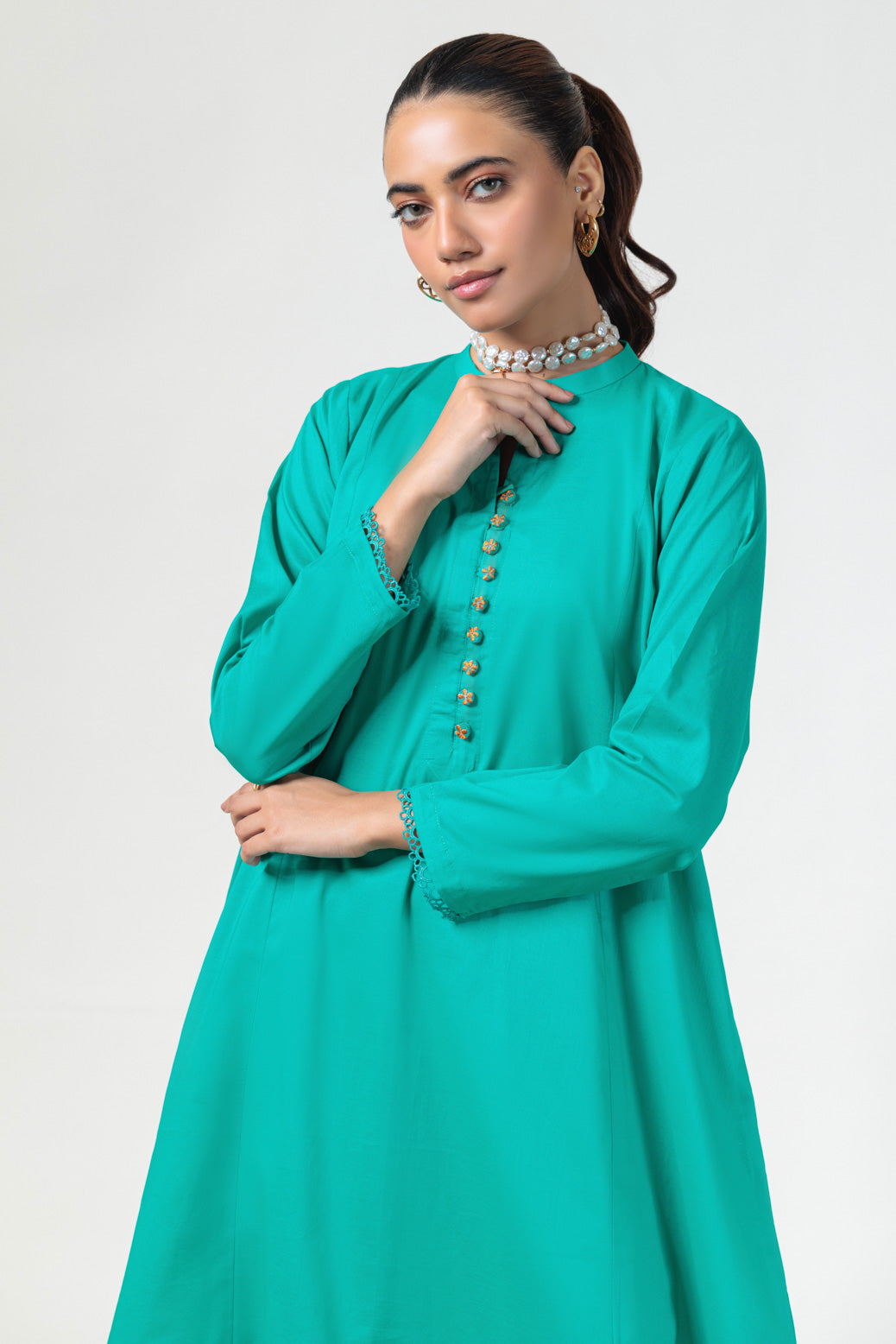 Bonanza Satrangi | Green Cambric 2 Piece (PWS6242P04) 10 Green