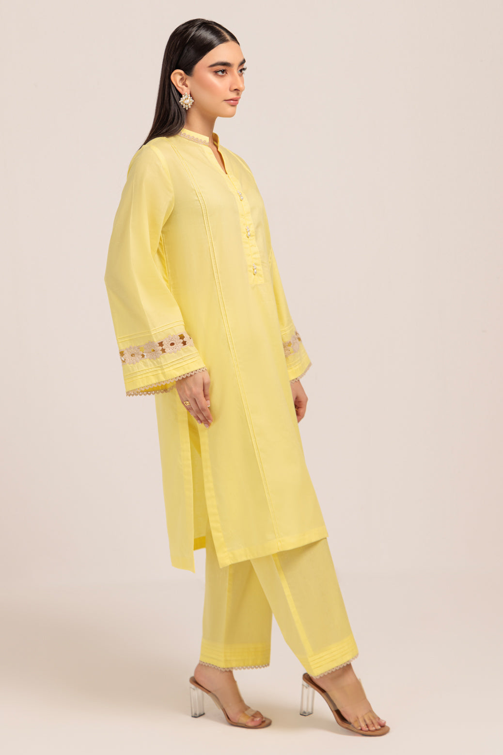 Bonanza Satrangi | Yellow Cambric 2 Piece (PWS6242P07) 12 Yellow