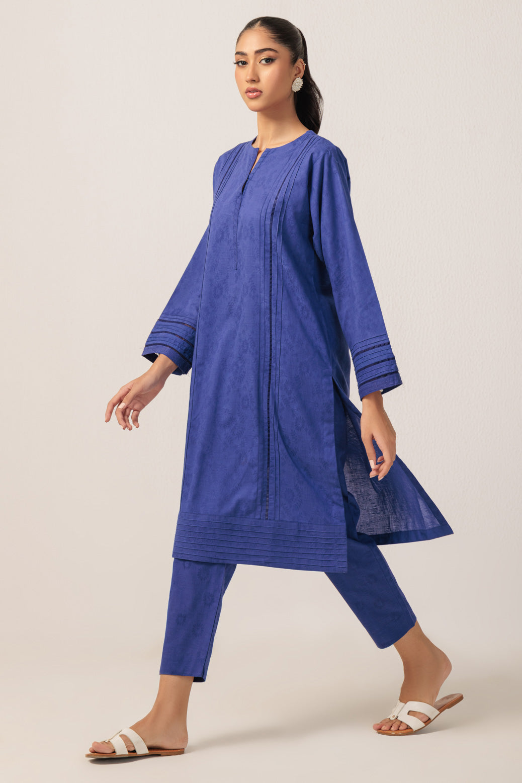 Bonanza Satrangi | Blue Cambric 2 Piece (PWS7242P03) 10 Blue