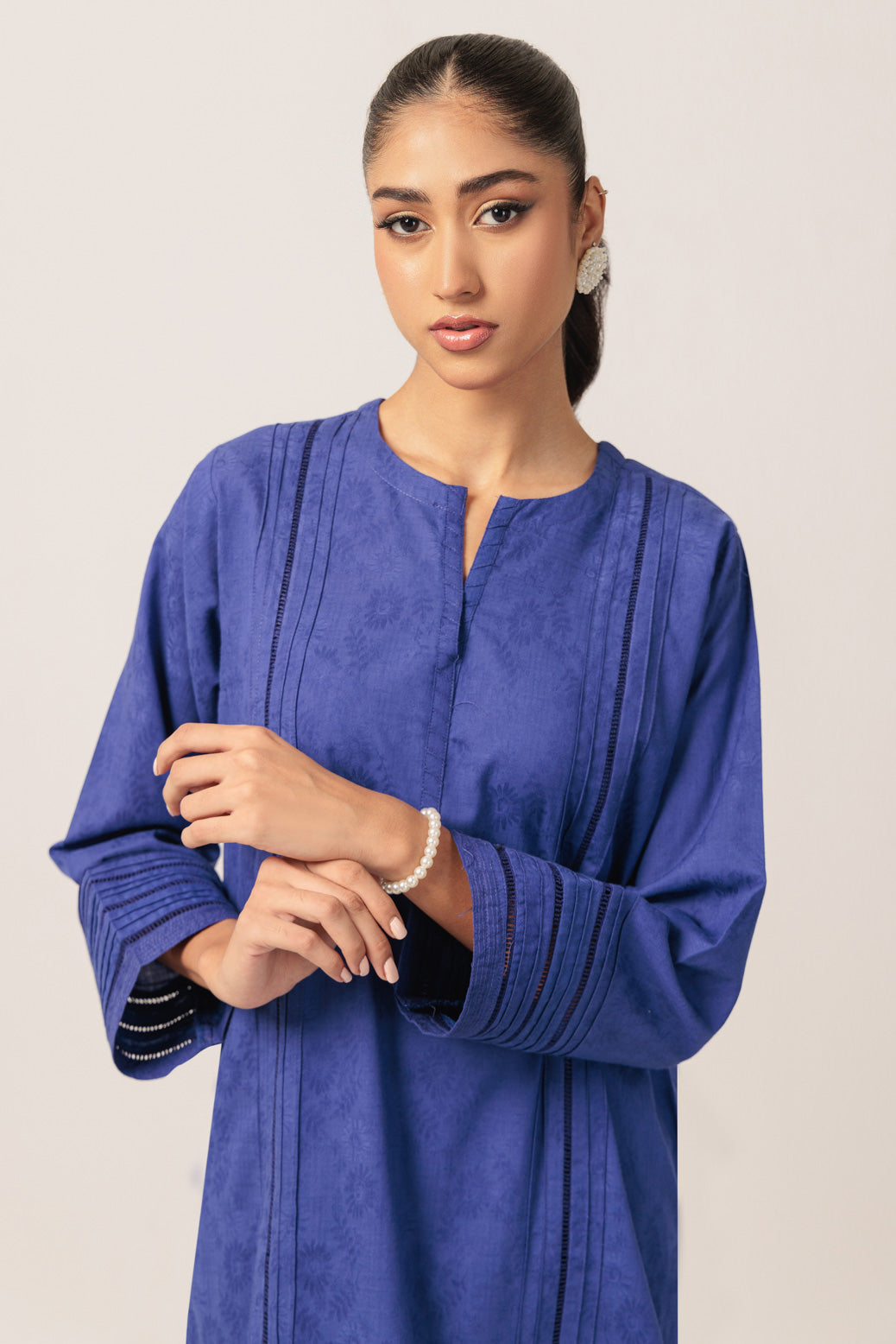 Bonanza Satrangi | Blue Cambric 2 Piece (PWS7242P03) 14 Blue