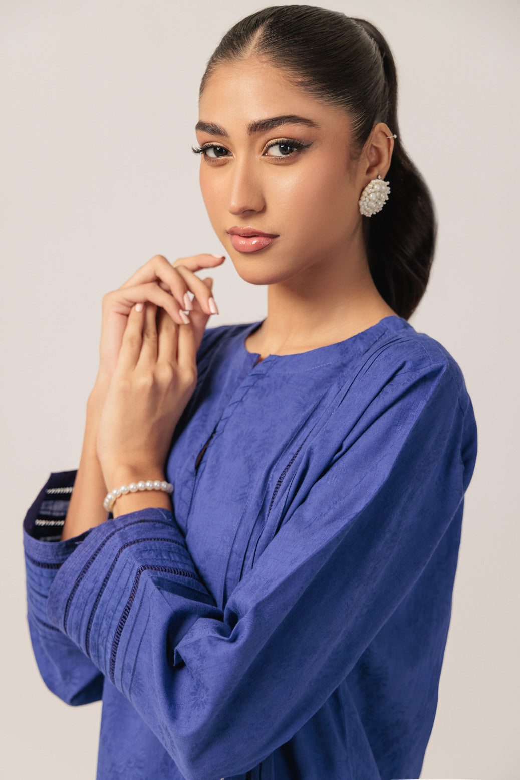 Bonanza Satrangi | Blue Cambric 2 Piece (PWS7242P03) 16 Blue