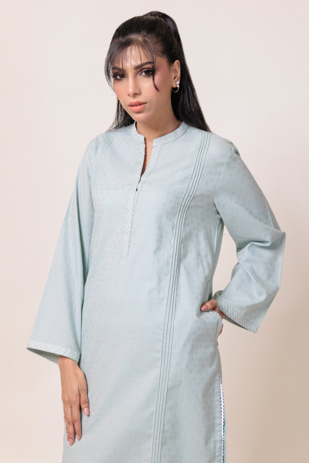 Bonanza Satrangi | Grey Jacquard 2 Piece (PWS7242P05) 12 Grey
