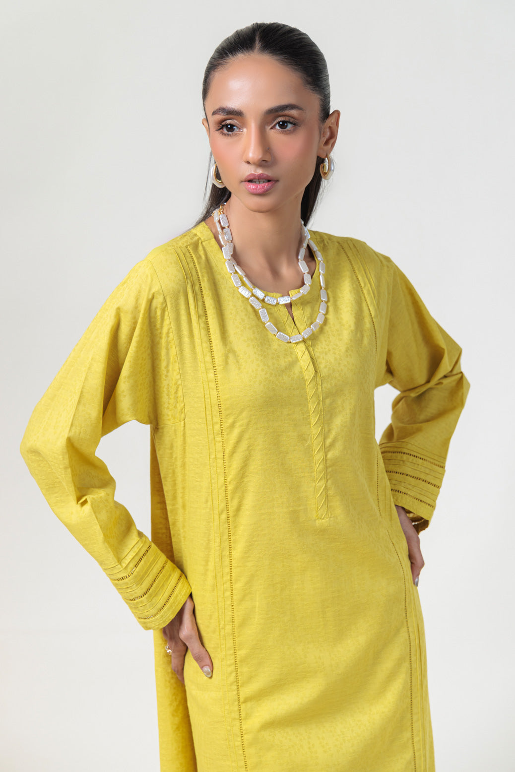 Bonanza Satrangi | Olive Jacquard 2 Piece (PWS7242P06) 10 Olive