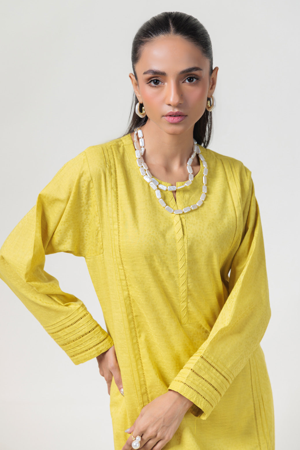 Bonanza Satrangi | Olive Jacquard 2 Piece (PWS7242P06) 14 Olive