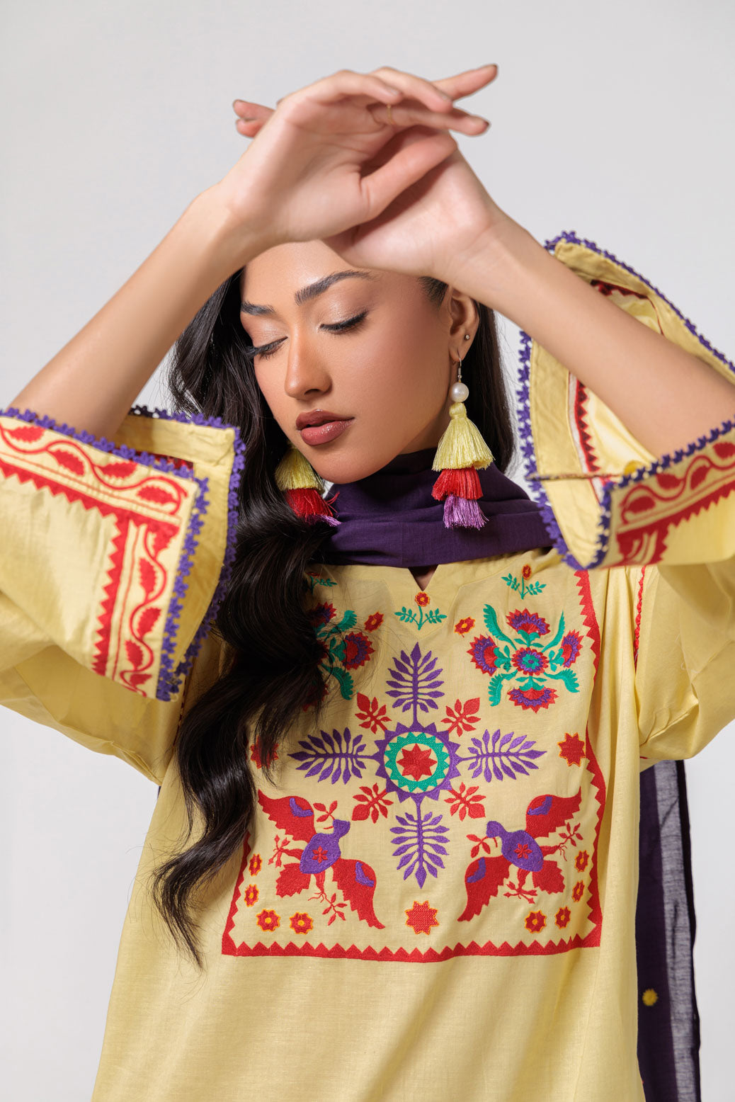 Bonanza Satrangi | Dhani Cambric 3 Piece (PWS7243P08) 16 Dhani