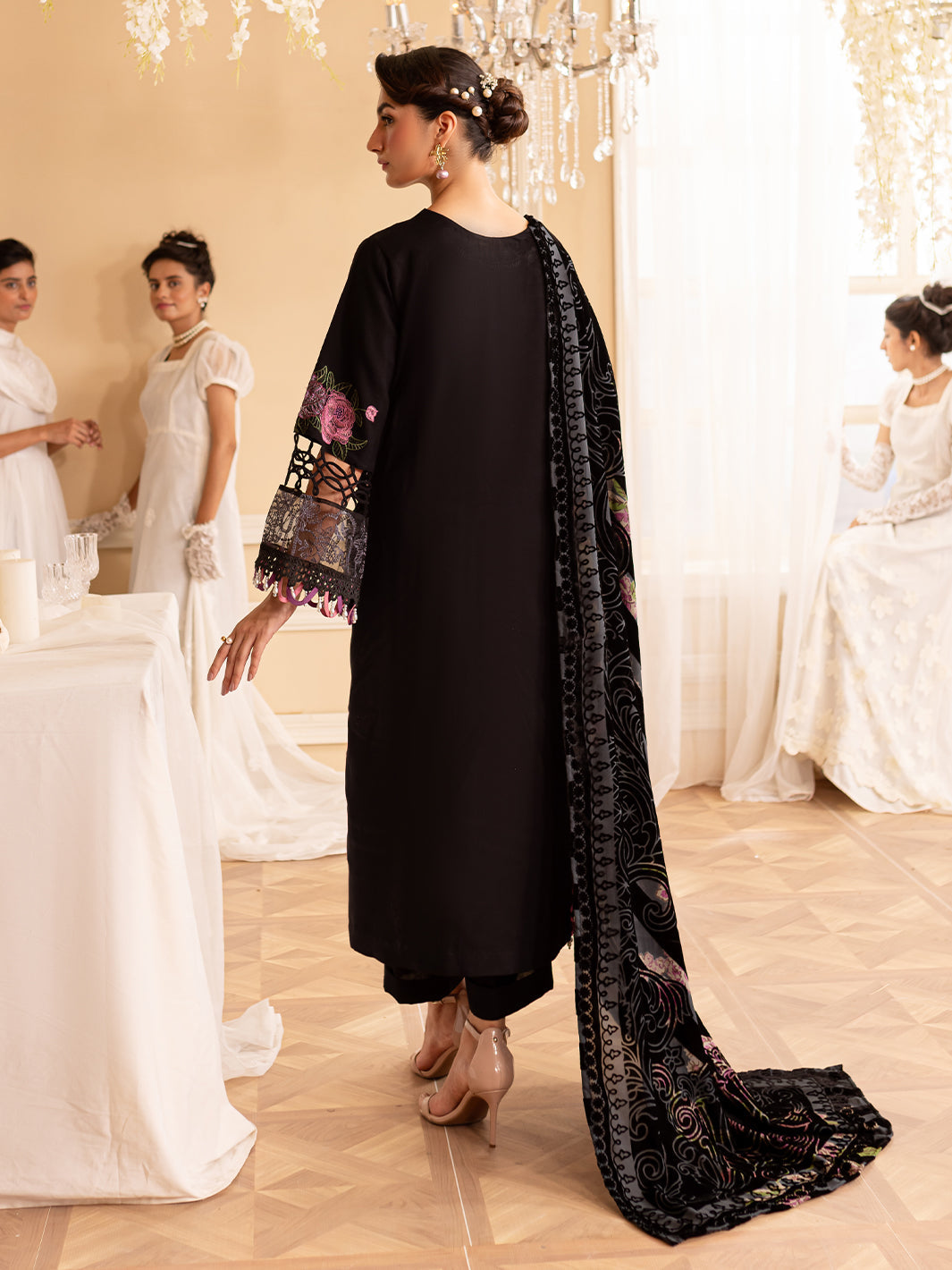 Parishay | Panache Winter | PN-04 - Pakistani Designer Dress - by Parishay | Type: Ladies Clothes - 100% Original at Saira Sultan