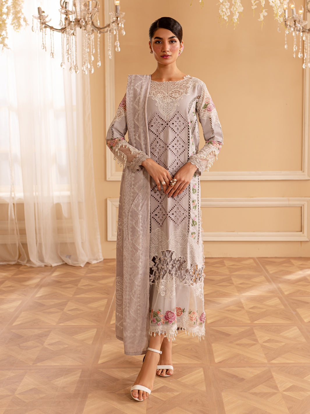 Parishay | Panache Winter | PN-05 - Pakistani Designer Dress - by Parishay | Type: Ladies Clothes - 100% Original at Saira Sultan