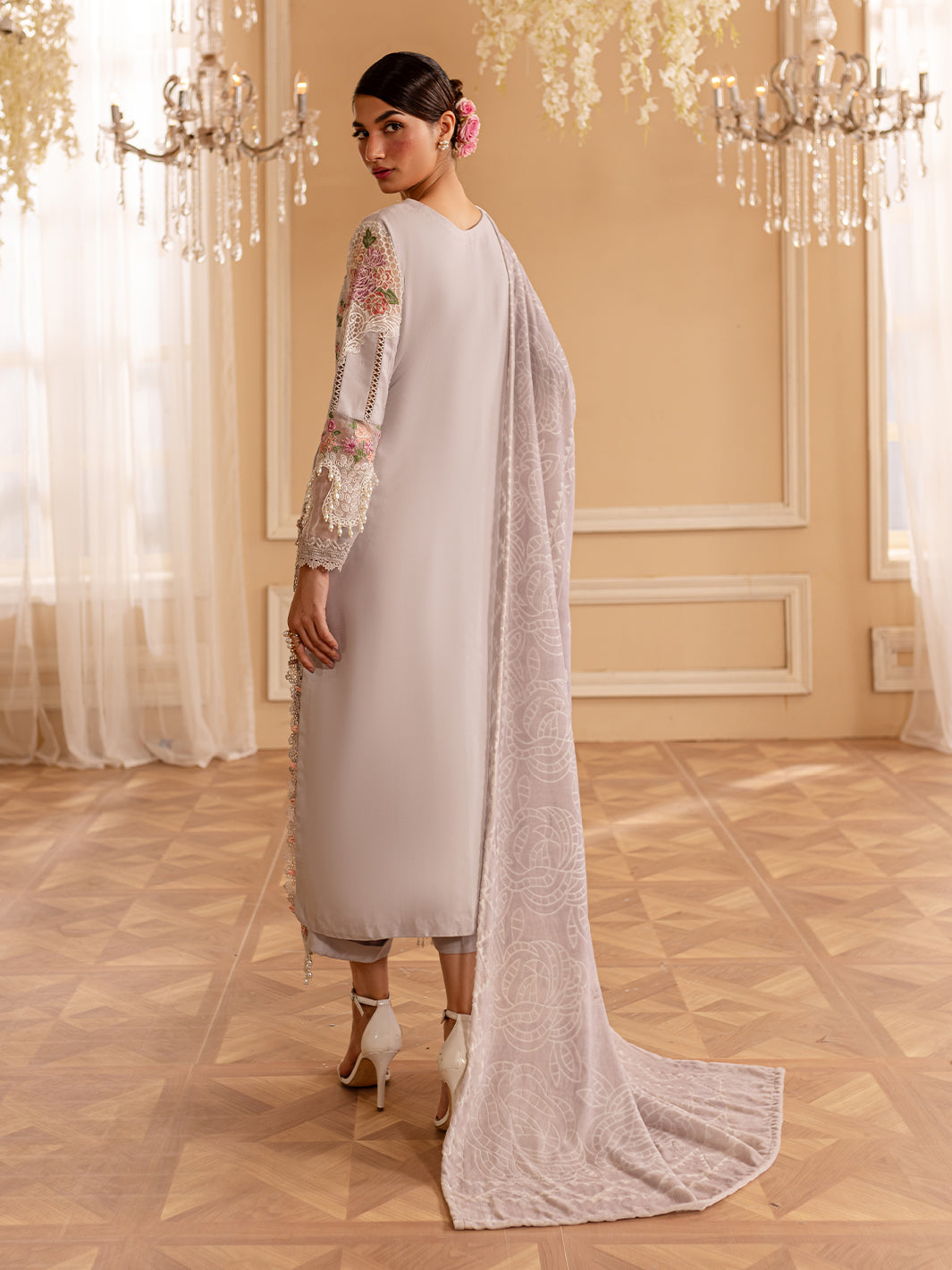 Parishay | Panache Winter | PN-05 - Pakistani Designer Dress - by Parishay | Type: Ladies Clothes - 100% Original at Saira Sultan