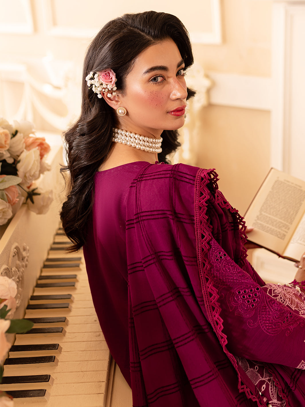 Parishay | Panache Winter | PN-07 - Pakistani Designer Dress - by Parishay | Type: Ladies Clothes - 100% Original at Saira Sultan