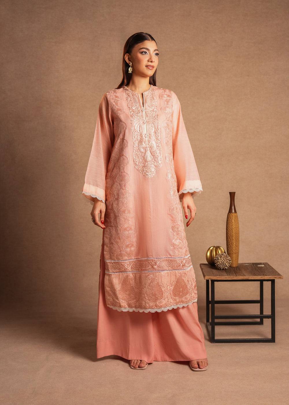 Laj | Festive Eid 25 | PRT-540 - Pakistani Designer Dress - by Laj | Type: Ladies Clothes - 100% Original at Saira Sultan