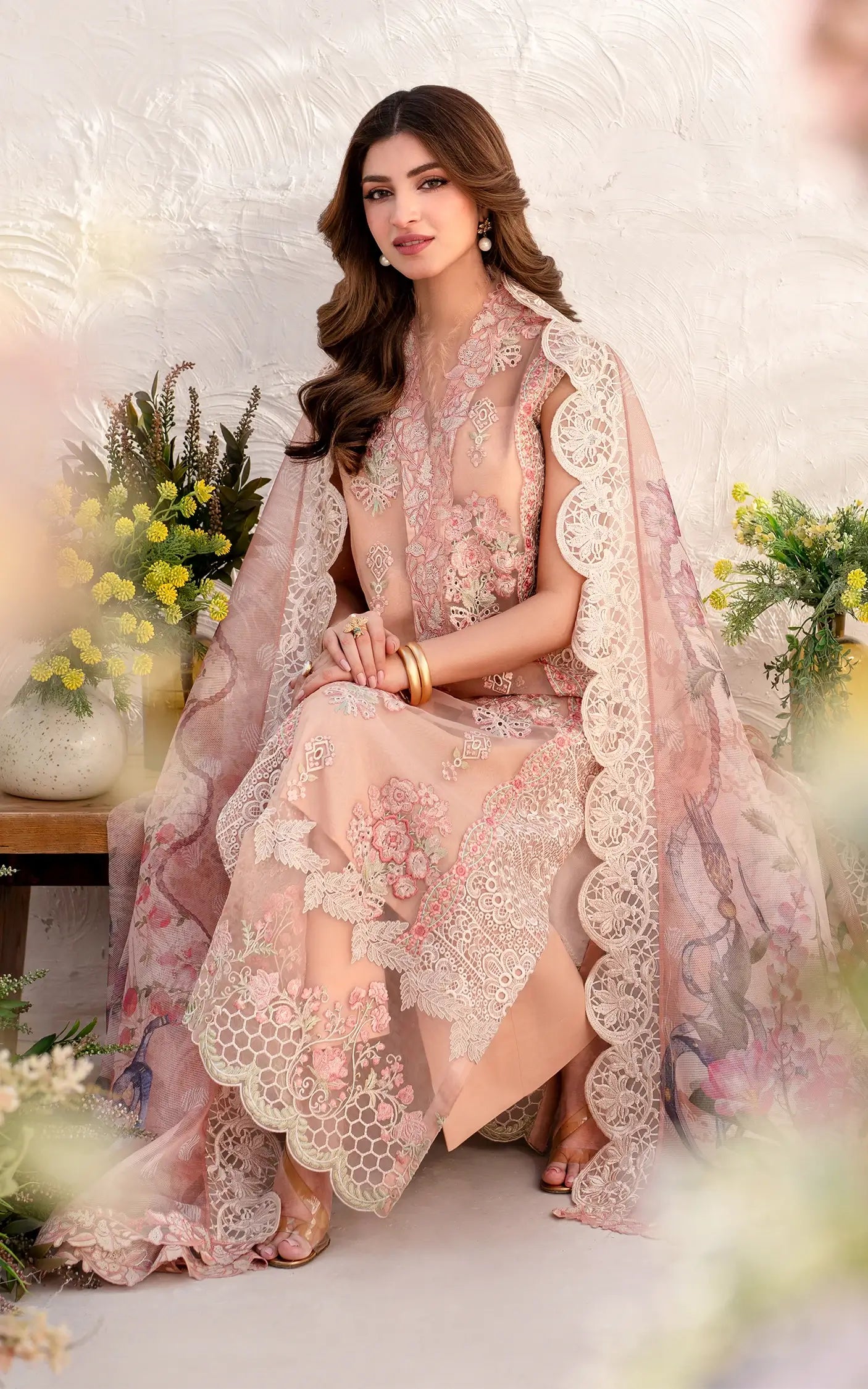 Asifa and Nabeel | Azalia Summer 25 | Peony (AZL25-01) XL Skin Lawn