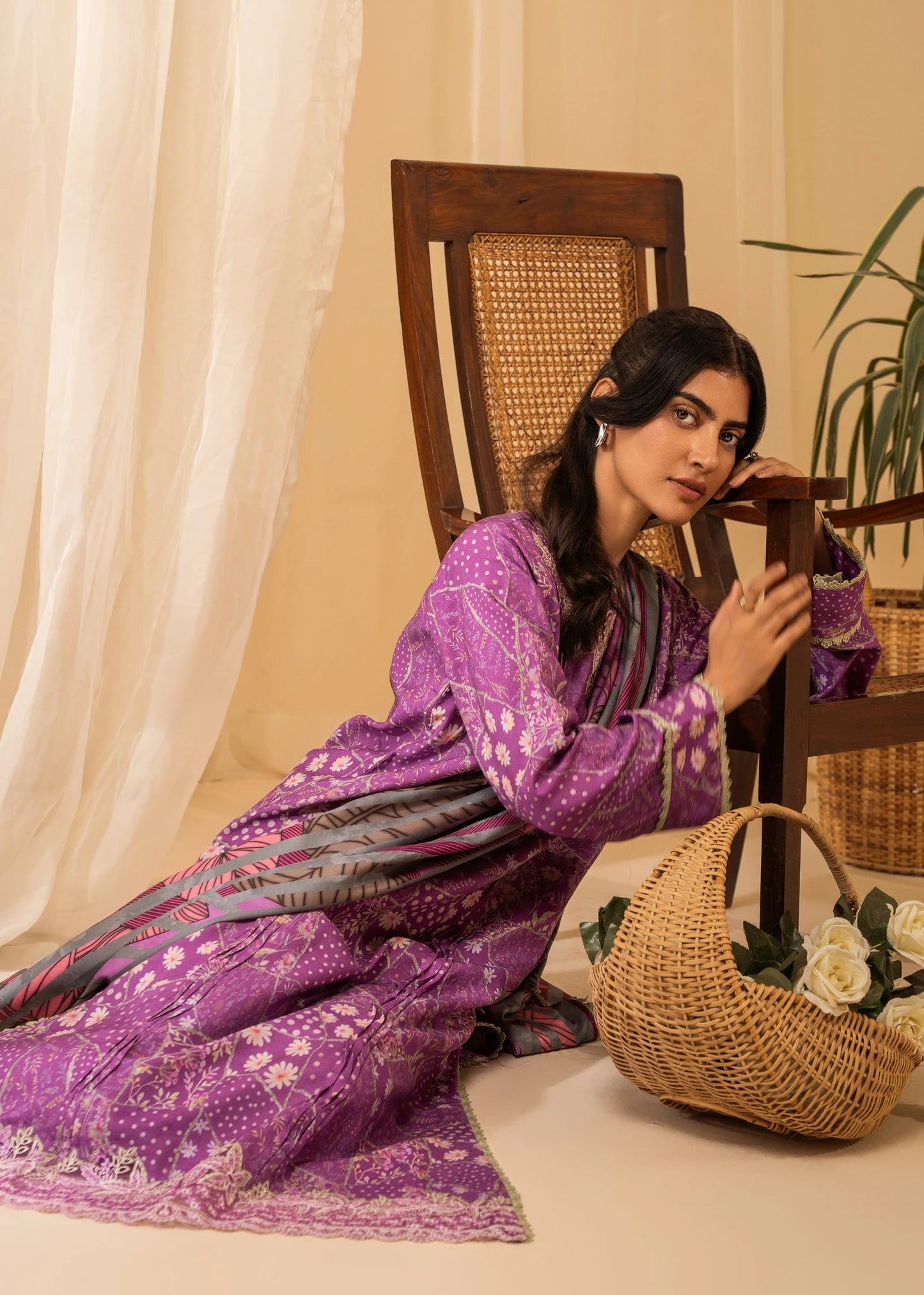 Nureh | Shades of Winter | SABRINA (AZ-02) - Pakistani Designer Dress - by Nureh | Type: Ladies Clothes - 100% Original at Saira Sultan