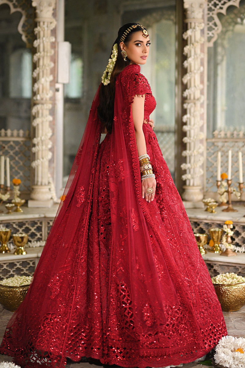 Qalamkar | Singhar Wedding Collection | RF-01 MUSKAAN - Pakistani Designer Dress - by Qalamkar | Type: Bridal - 100% Original at Saira Sultan