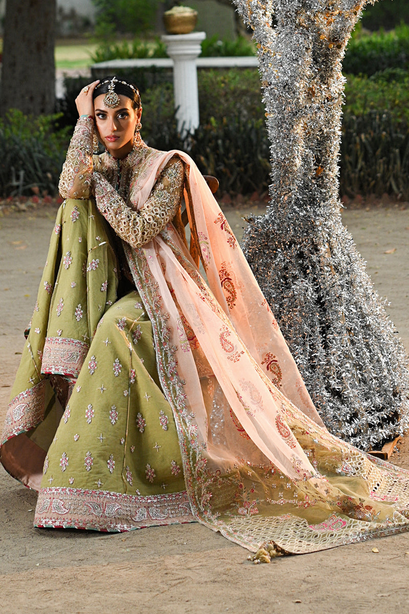 Qalamkar | Singhar Wedding Collection | RF-07 HALENA - Pakistani Designer Dress - by Qalamkar | Type: Bridal - 100% Original at Saira Sultan