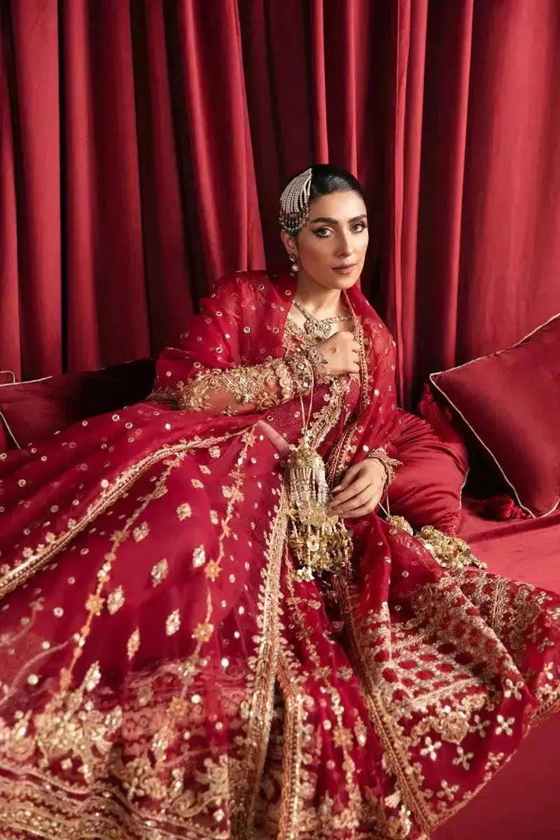 Qalamkar | Heer Ranjha 23 | HR-02 MEHRUNNISA - Pakistani Designer Dress - by Qalamkar | Type: Bridal - 100% Original at Saira Sultan