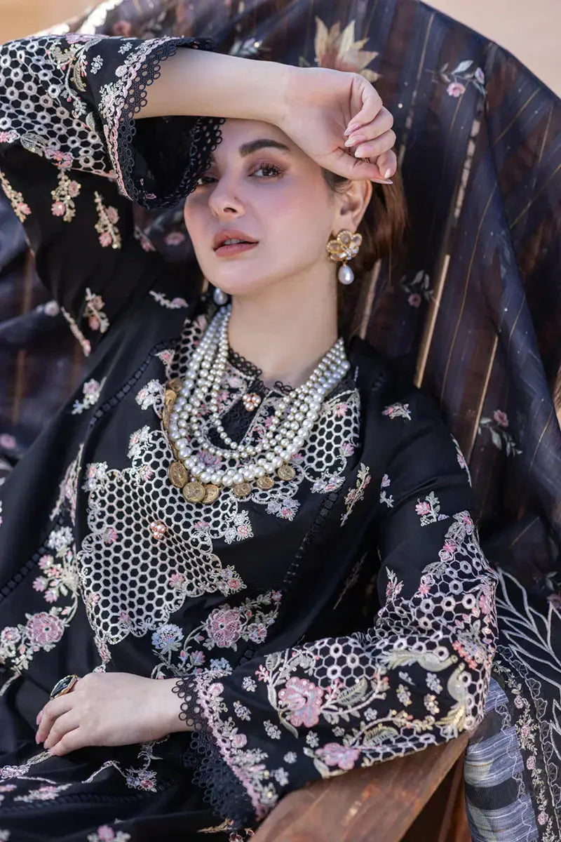 Qalamkar | Sahil Kinare Luxury Lawn | FP-14 RIMA - Pakistani Designer Dress - by Qalamkar | Type: Luxury - 100% Original at Saira Sultan