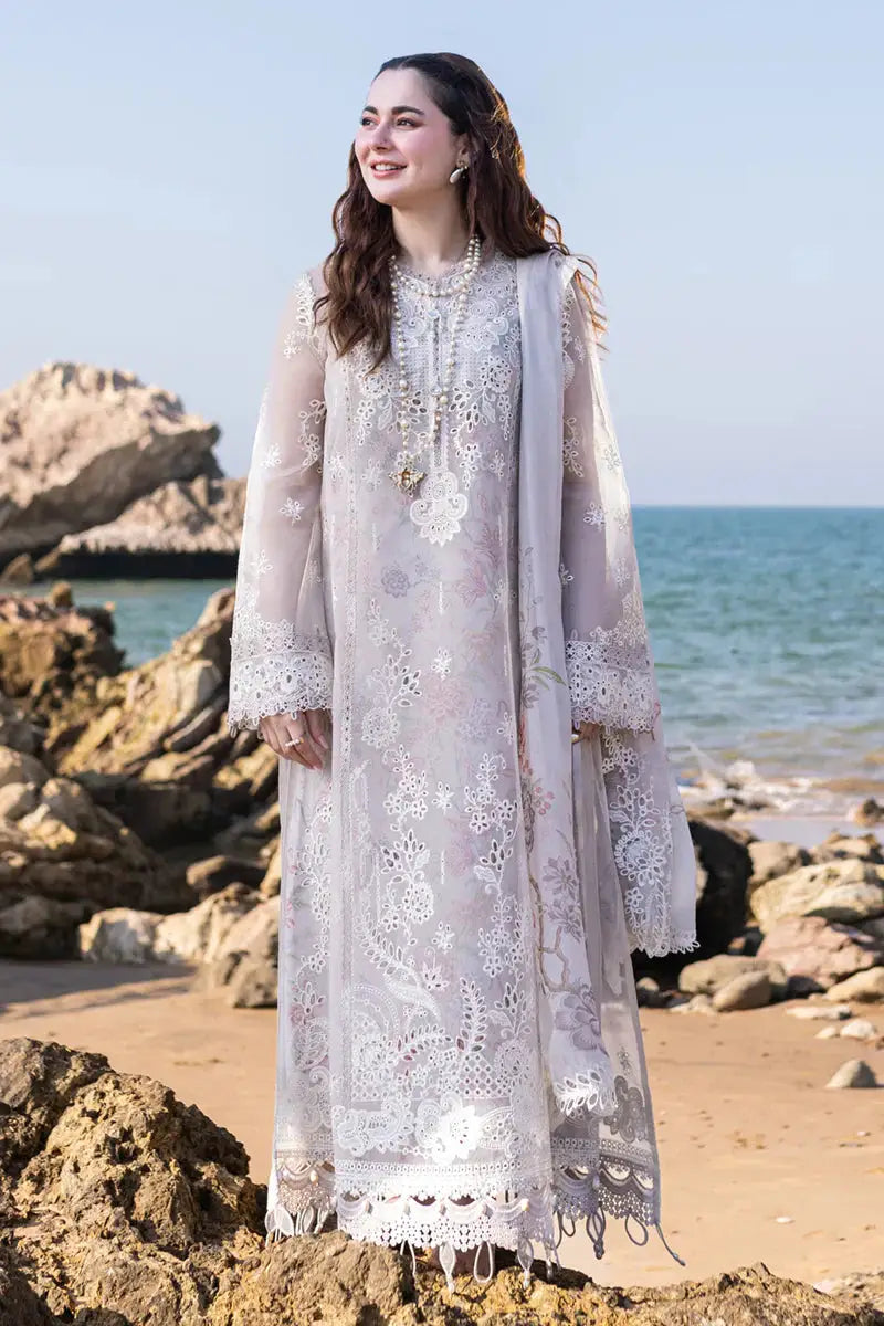 Qalamkar | Sahil Kinare Luxury Lawn | FP-11 EMIRA - Pakistani Designer Dress - by Qalamkar | Type: Luxury - 100% Original at Saira Sultan