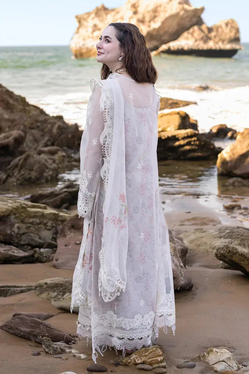 Qalamkar | Sahil Kinare Luxury Lawn | FP-11 EMIRA - Pakistani Designer Dress - by Qalamkar | Type: Luxury - 100% Original at Saira Sultan