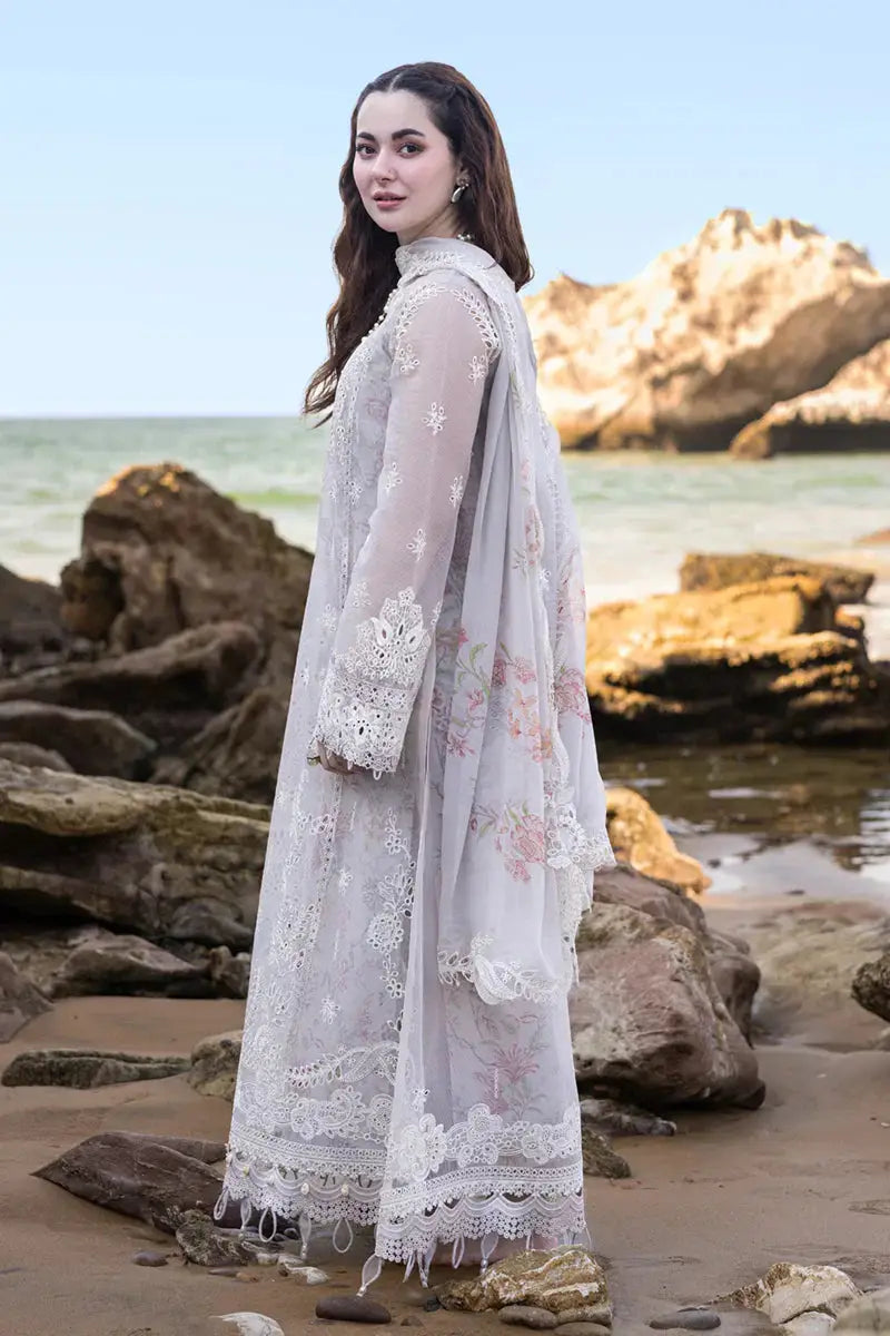 Qalamkar | Sahil Kinare Luxury Lawn | FP-11 EMIRA - Pakistani Designer Dress - by Qalamkar | Type: Luxury - 100% Original at Saira Sultan