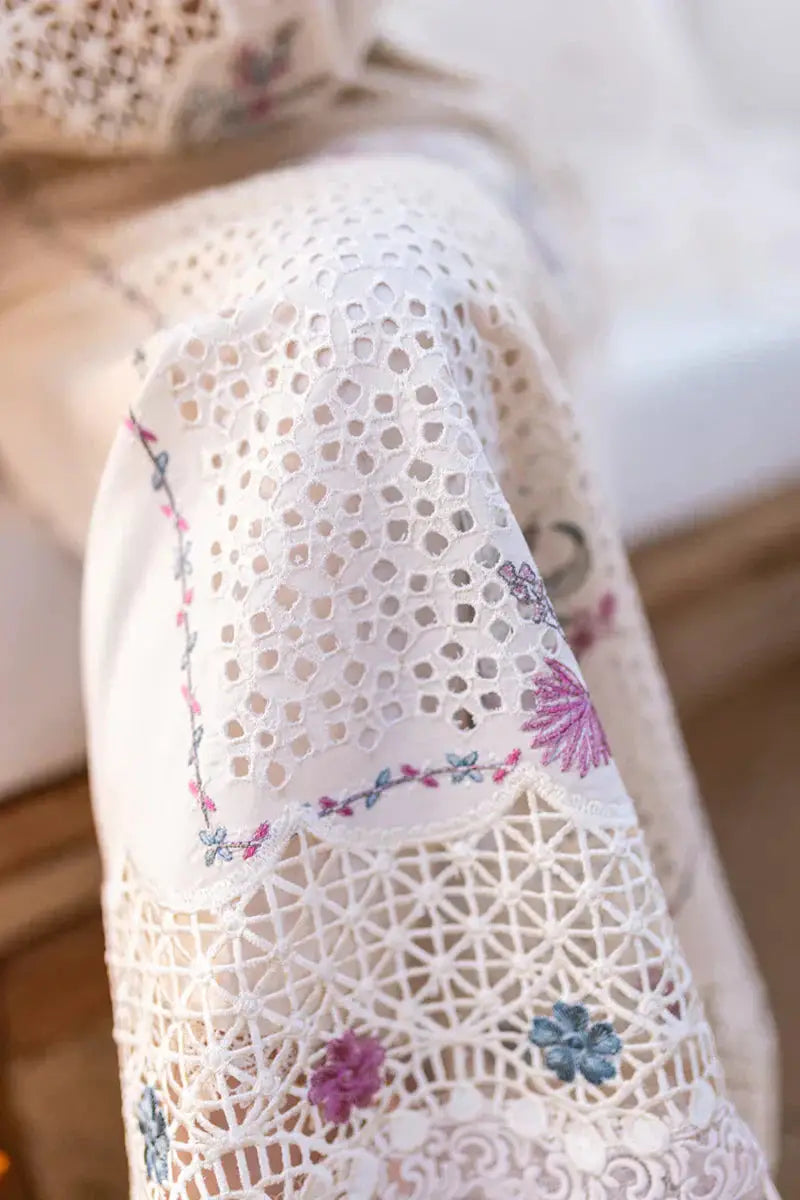Qalamkar | Sahil Kinare Luxury Lawn | FP-09 SELIN - Pakistani Designer Dress - by Qalamkar | Type: Luxury - 100% Original at Saira Sultan