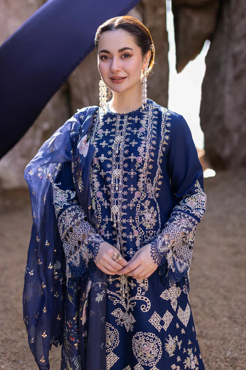 Qalamkar | Sahil Kinare Luxury Lawn | FP-06 MIRAY - Pakistani Designer Dress - by Qalamkar | Type: Luxury - 100% Original at Saira Sultan