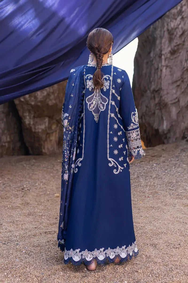 Qalamkar | Sahil Kinare Luxury Lawn | FP-06 MIRAY - Pakistani Designer Dress - by Qalamkar | Type: Luxury - 100% Original at Saira Sultan