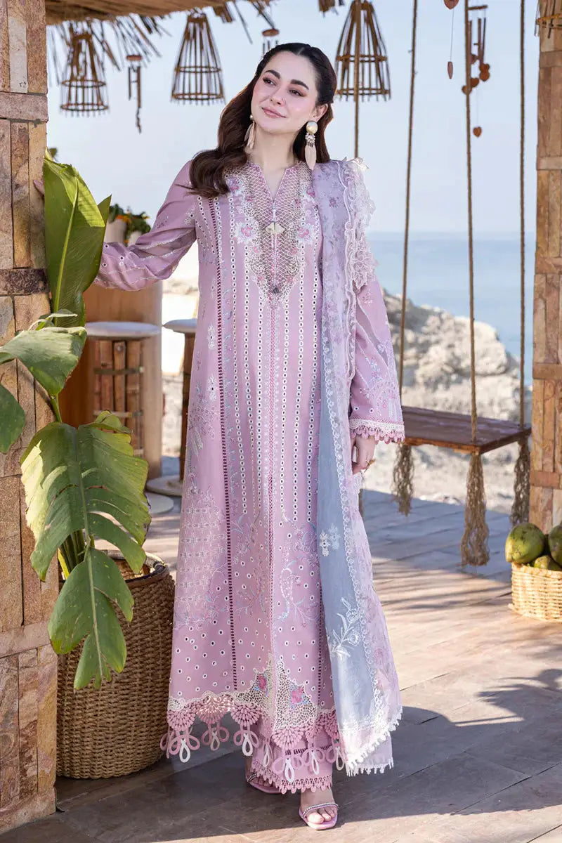 Qalamkar | Sahil Kinare Luxury Lawn | FP-10 LINA - Pakistani Designer Dress - by Qalamkar | Type: Luxury - 100% Original at Saira Sultan