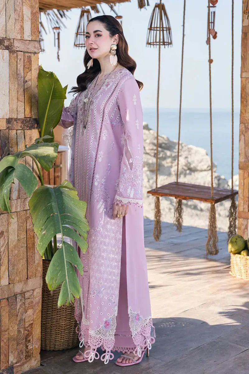 Qalamkar | Sahil Kinare Luxury Lawn | FP-10 LINA - Pakistani Designer Dress - by Qalamkar | Type: Luxury - 100% Original at Saira Sultan