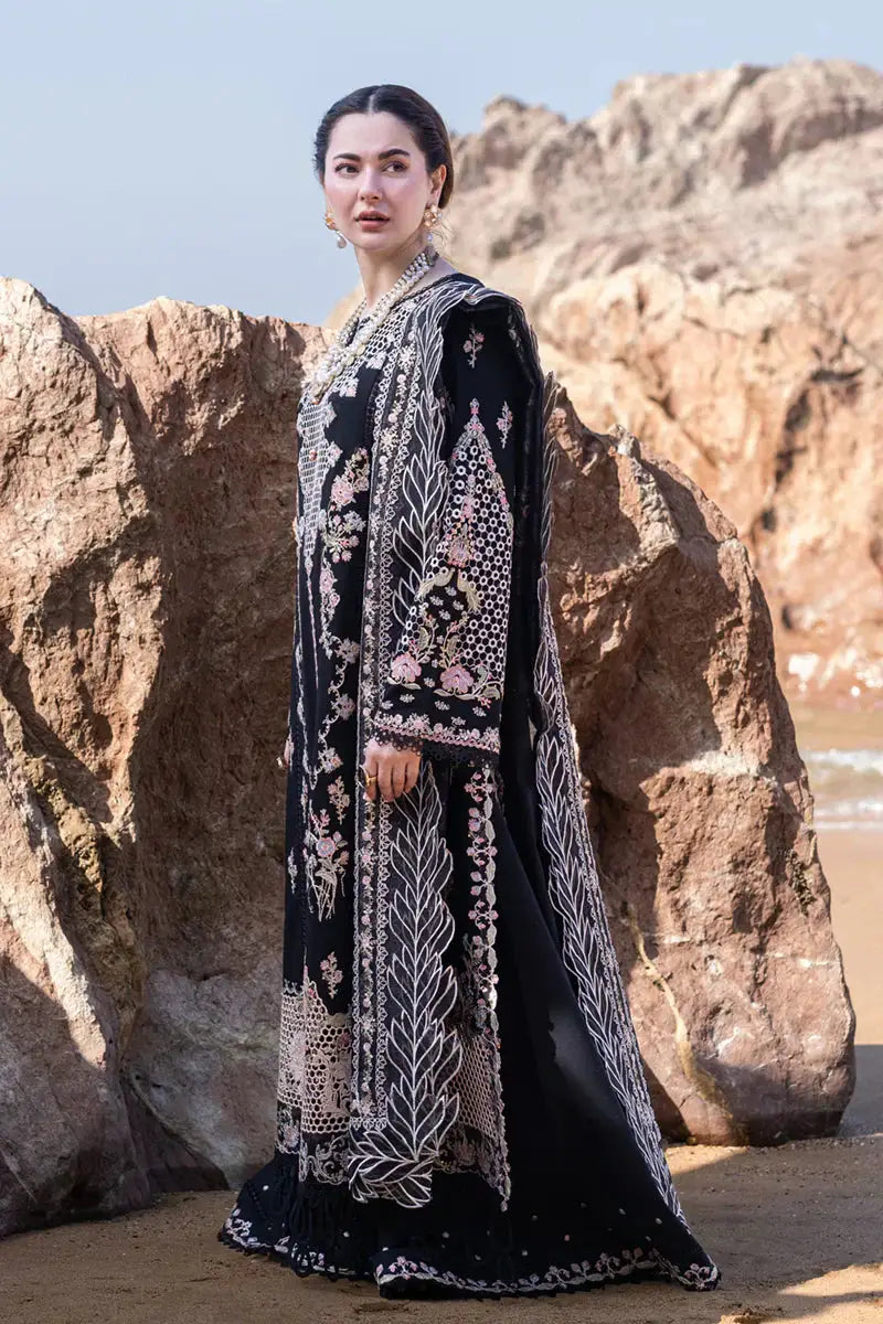 Qalamkar | Sahil Kinare Luxury Lawn | FP-14 RIMA - Pakistani Designer Dress - by Qalamkar | Type: Luxury - 100% Original at Saira Sultan