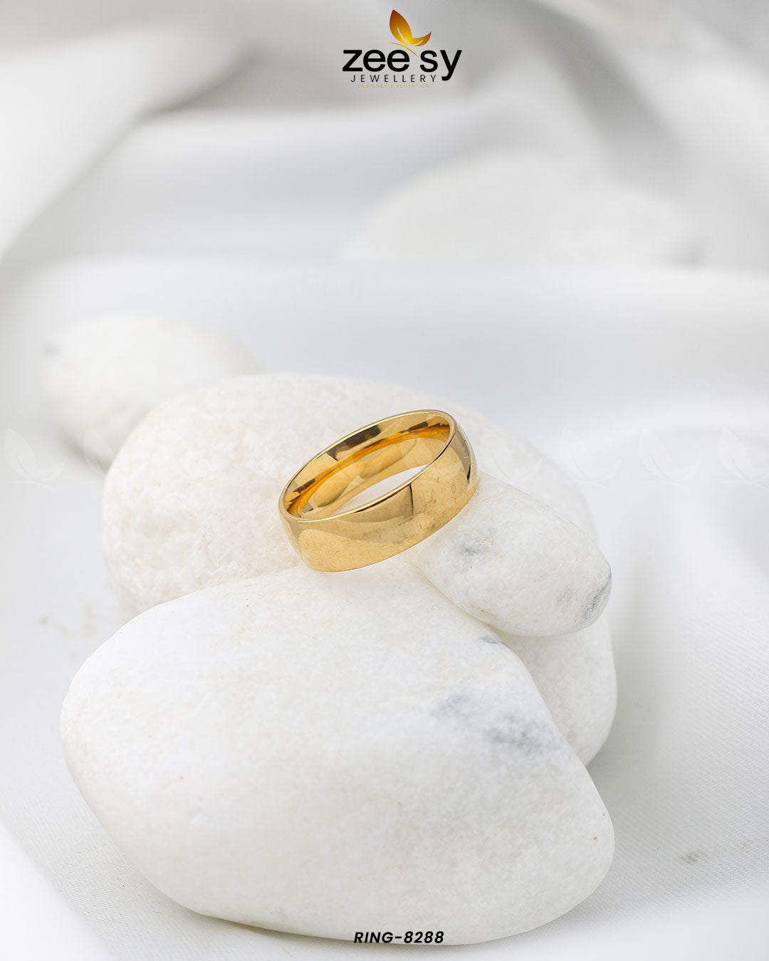 Chunky Ring-8288 Golden