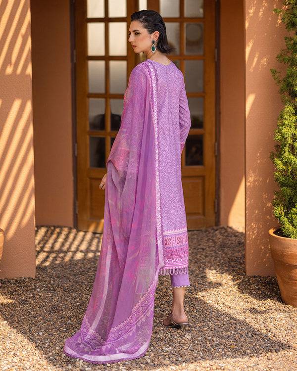 Roheenaz | Azalea Printed Lawn 24 | Azure Dream - Pakistani Designer Dress - by Roheenaz | Type: Luxury - 100% Original at Saira Sultan