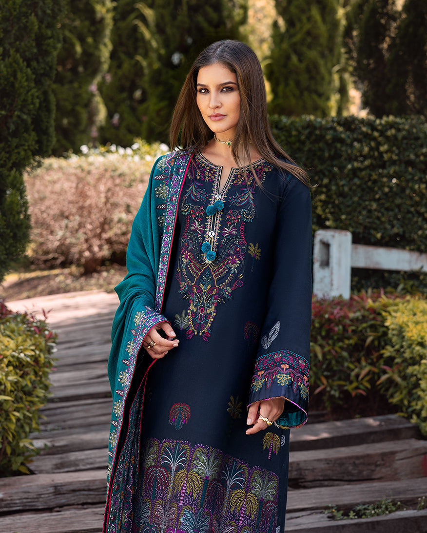 Mushq | Winter Broadway 25 | Radiant Solitude - Pakistani Designer Dress - by Mushq - Type : Ladies Clothes - 100% Original at Saira Sultan