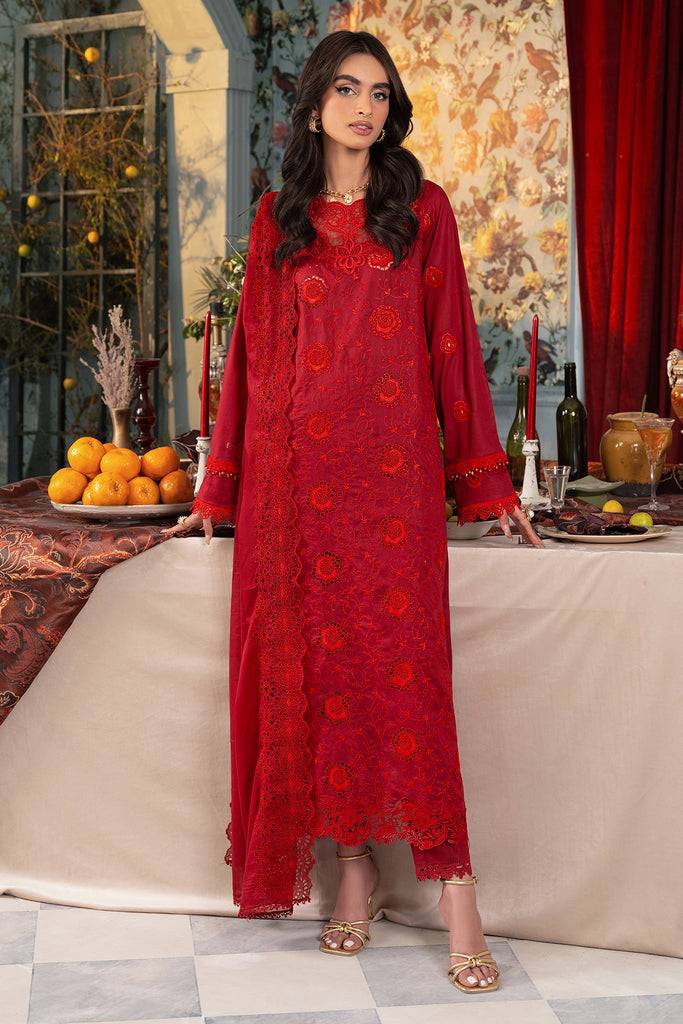 Rajbari | Chikankari Edition 24 | RJB-08 - Pakistani Designer Dress - by Rajbari | Type: Luxury - 100% Original at Saira Sultan